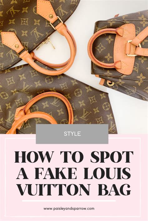 how to spot an original louis vuitton bag|louis Vuitton Bag scam.